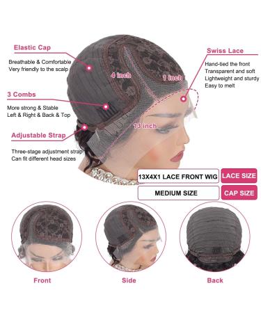 Ustylish Pixie Cut Blonde T27 Human Hair Wig | Short Curly T Part Wig for Black Women | Pre Plucked 13X4X1 Lace Front Wig - Buy Online on GoSupps.com