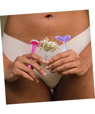 4 Sets Intimate Area Trimming Tool - Silica Gel Bikini Shaver for Smooth Skin - Buy Online on GoSupps.com
