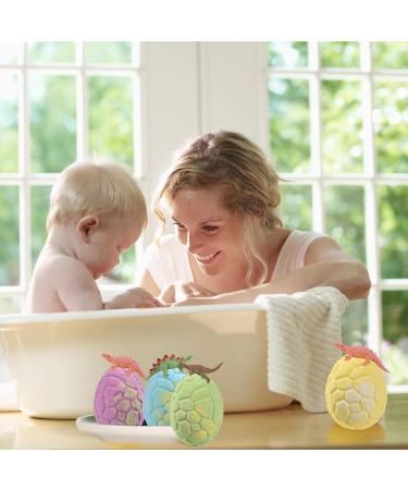 Pagezol 6PCS Large Bath Bombs for Kids with Surprise Dinosaurs Toys Inside Natural Bath Bombs Gift Set Handmade Spa Colorful Fizzy Bubble Bath Bombs Birthday Christmas Easter Gift for Girls Boys - Buy Online on GoSupps.com