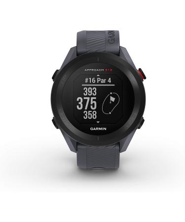 Garmin Approach S12 GPS Golf Watch - Granite Blue | 42k+ Preloaded Courses - Buy Online on GoSupps.com