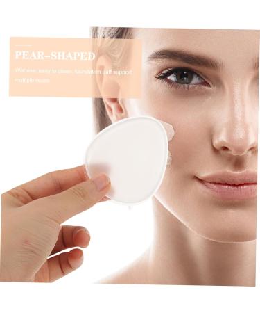 Ipetboom Transparent Silicone Wet Powder Puff Washable Puff Foundation Puff Tote Bag Insert Cosmetics Gel Puffs Miss Face Silicone + Pu + Gel + Polyurethane Makeup Tools - Buy Online on GoSupps.com