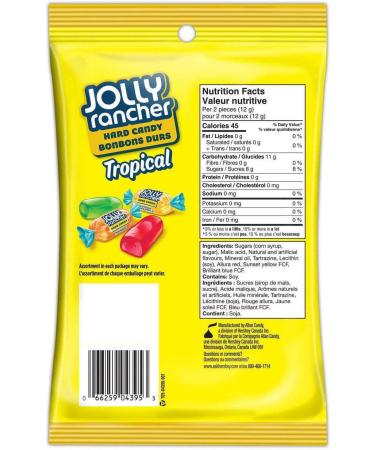 American Hard Candy Tropical Hard Candy Sweets Bag (1 X 184g) American Candy Boxed Treatz American Hard Candy Tropical Hard Candy Sweets Bag 184g 1 - Buy Online on GoSupps.com