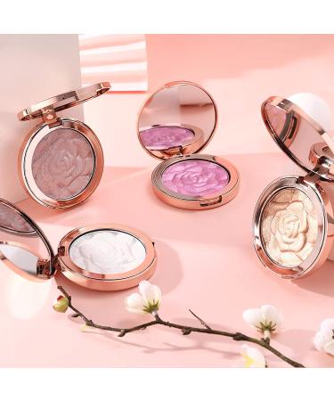 ONLYBETTER Long Lasting Cream Glitter Face Highlighter - Purple Rose Purple - Buy Online on GoSupps.com