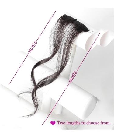 Bangs 2 PCS Set Long Side Air Bangs Wavy Curly Clip in Bangs Hair Pieces for Women Front Side Bangs for Daily Use for Women Curved Bangs for Daily Wear (Color : LXLHA-2) - Buy Online on GoSupps.com