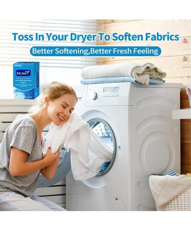 Buy DR.EASY Blue Ocean Dryer Sheets - 252 Ct Plant-Based Fabric Softener | Essential Oil Scented No Dyes Reduces Static & Wrinkles Repels Pet Hair - International Shipping Available - Buy Online on GoSupps.com