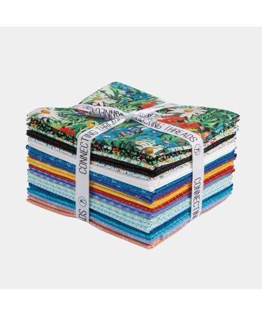 Connecting Threads Hello Daisy Fat Quarter Bundle - 100% Cotton Quilting Fabric - Buy Online on GoSupps.com