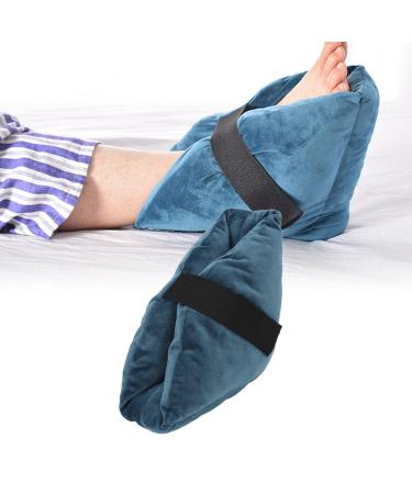 Heel Protector Cushion Thick Soft Pain Relief Heel Protector Pillows Heel Protector Pillow Off Loading Heel Boot Heel Protectors with Standard Size for Pressure Sores Bedsores Decubitus