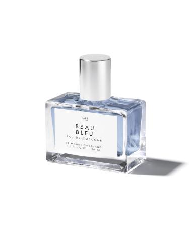 Le Monde Gourmand Beau Bleu Eau de Cologne - 1 fl oz (30 ml) - Unisex Woody Citrus Musky Perfume Notes Beau Bleu 1 Fl Oz (Pack of 1)