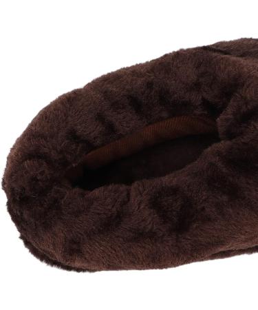 Buy Electrically Heated Foot Warmer Slippers for Men & Women - Adjustable Temperature Plush Heating Shoes for Desk Use | Winter Comfort - Buy Online on GoSupps.com