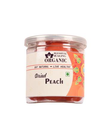 Blessfull Healing Organic Dried Peach 300 Gram Airtight Container (Packing May Vary)