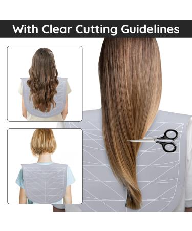 Segbeauty Hair Cutting Guide Mat - Waterproof Silicone Salon Mat with Guidelines & Weighted Neck Wrap for Professional Stylists - Buy Online on GoSupps.com