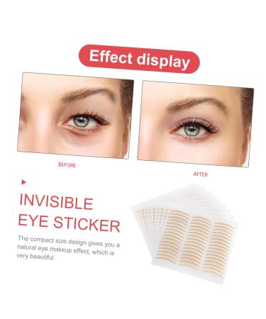 FRCOLOR 3 Sets Double Eyelid Sticker Ktape Invisible Eyelid Strips Snap Tape Droopy Eyelid Tape Hooded Eyelid Tape Eye Lift Stickers Invisible Eyelid Sticker Mesh Boost Stickers Fiber 8.2X7.5X0.1CM Yellow - Buy Online on GoSupps.com