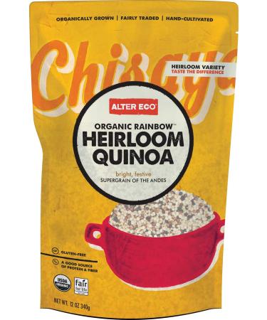 Alter Eco Organic Rainbow Heirloom Quinoa 12 oz (340 g)