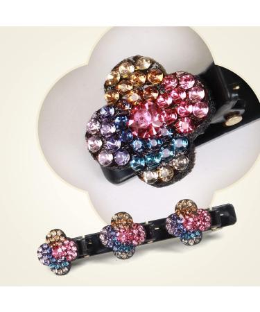 Simtplicity Crystal Stone Braided Hair Clips Braided Hair Clips Crystal Stone Braided Hair Clips Magic Hair Clip Braided Hair Clip with Rhinestones for Women/Girls (6PCS-A) - Buy Online on GoSupps.com