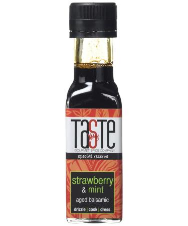 Gourmet Spice Company Strawberry and Mint Aged Balsamic Vinegar 100 ml Strawberry 100 ml (Pack of 1)