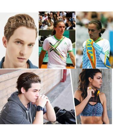 Vrose Flosi Metal Hair Bands for Men and Women - Non Slip Headbands for Makeup, Skincare, and Sports - Wavy Spring Wire Hair Band - Buy Online on GoSupps.com