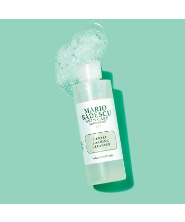 Mario Badescu Gentle Foaming Cleanser with Black Tea Extract | Ultra-Light Cleanser for All Skin Types | 6 FL OZ - Buy Online on GoSupps.com