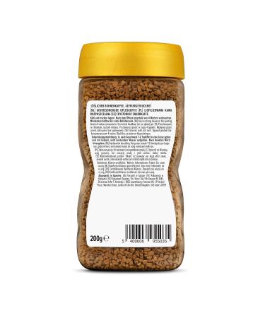 Amazon Gold Instant Coffee - Medium Roast 200g | Rainforest Alliance Certified | International Shipping - Buy Online on GoSupps.com