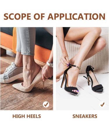 LALAFINA Forefoot Half Size Pads - 25 Pairs Arch Support Cushion for Shoes & Sandals | Wool Summer Insoles for Women - Buy Online on GoSupps.com