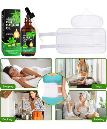 Organic Castor Oil - 100% Pure and Natural Castor Oil stimulates and strengthens hair growth Eyelashes Eyebrows Beard Body Face Nails Moisturizes Skin and Hair - Buy Online on GoSupps.com