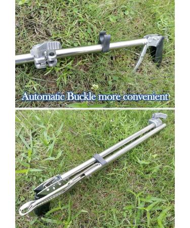 Ouronehome 60" Snake Tongs Foldable Reptile Grabber Catcher Wide Jaw Handling Tool with Auto Lock and Non-Slip Grip Handle - Buy Online on GoSupps.com