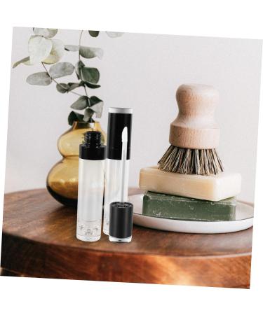 Lot de 4 Tubes de Gloss L vres Vides 8 Ml Noirs R utilisables Rechargeables Transparents pour Maquillage de Voyage et Trousse de Beaut Compacte - Buy Online on GoSupps.com