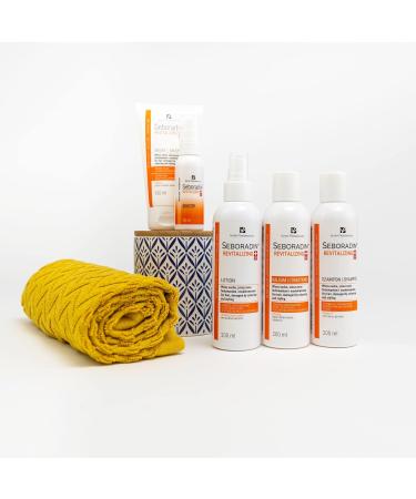 Seboradin Revitalizing Lotion Antibacterial for Men and Women Natural Extracts for Damaged Hair with Ginseng 200 ml - Buy Online on GoSupps.com