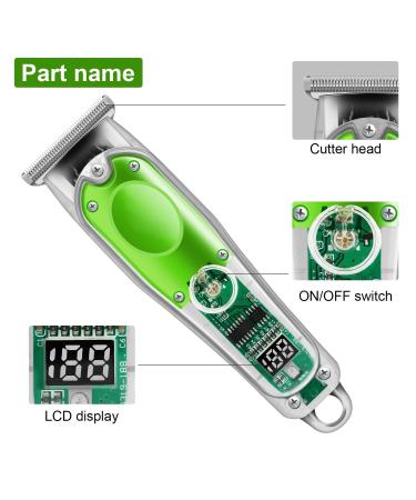 Professional USB Rechargeable Hair Clippers for Men - Electric Barber Trimmer for Precision Cutting - Buy Online on GoSupps.com