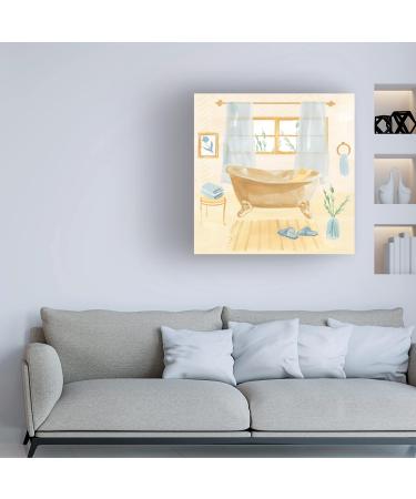 Buy Trademark Fine Art Golden Bath II Canvas Art by Annie Warren - Stunning International Shipping Available - Buy Online on GoSupps.com