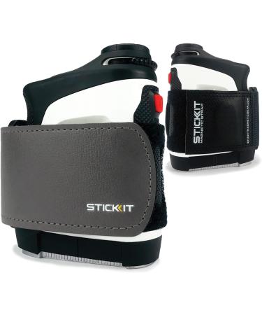 STICKIT Magnetic Rangefinder Strap - Securely Attach to Golf Carts and Clubs | Slim Adjustable Design | Gen3 Grey - Buy Online on GoSupps.com