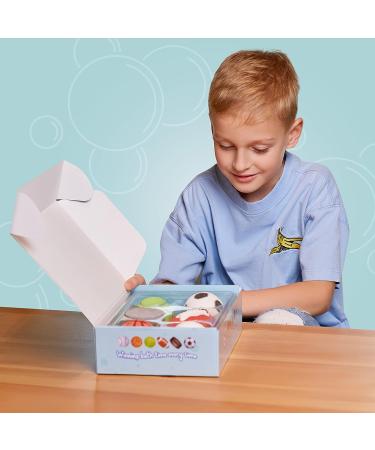 Bathletes 6pc Kids Bath Bombs Kit with Sports Prizes - Perfect for Toddlers 3+ | Boys & Girls Bath Toys with Surprise Inside - Ideal for Birthdays - Buy Online on GoSupps.com