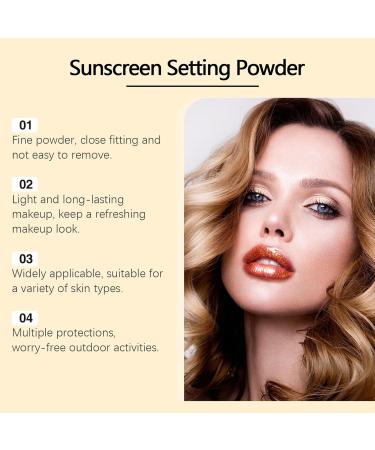  G n rique SPF Powder for Face Translucent Mineral Sunscreen Oil Control Matte Finish Buildable Long-Lasting Setting Powder for Sensitive Oily Skin Scalp Hair Body Under Makeup - Buy Online on GoSupps.com