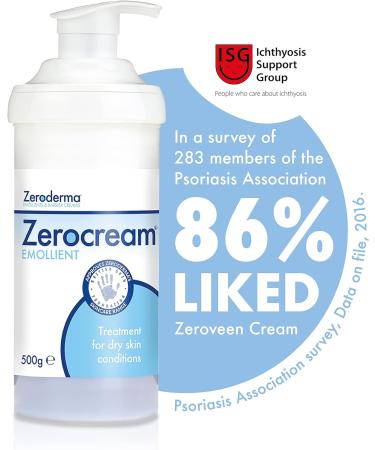 ZEROCREAM Emollient 500g - Soothing Skin Moisturizer - Buy Online on GoSupps.com