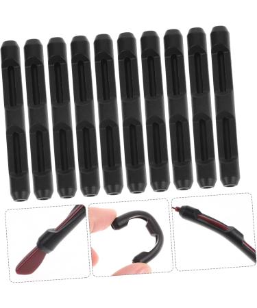Gleavi 20 Pairs Glasses Leg Covers & Band Holder - Slipproof Straps & Nose Pads for Women - No Ear Pads & Cushions - Black & White - 5.5x0.6cm - Buy Online on GoSupps.com