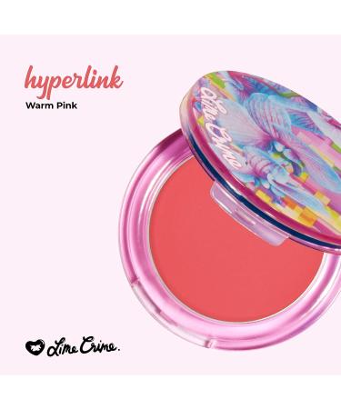 Lime Crime Softwear Blush - Buildable Warm Pink Shade - Vegan & Cruelty Free - 4.4g - Buy Online on GoSupps.com