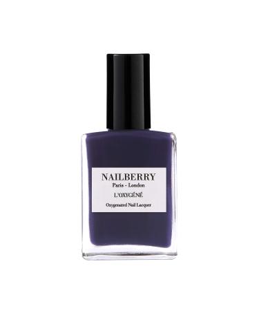 Nailberry L'Oxyg n Oxygenated Nail Lacquer | Moonlight 15ml | Polish for a Healthier Manicure & Long Lasting Colour | 12-Free Vegan Halal Cruelty & Gluten Free