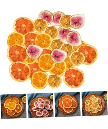 OFFSCH 1 Dried Apple Slices Lifelike Decorative Fruits Dried Lemon Wreath Ornament Simulation Lemon Slices Lemon Garland Wedding Cake Decorations Unique Dried Fruit Party Supplies - Buy Online on GoSupps.com