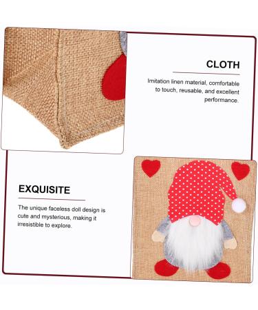 Alipis Christmas Bag Christmas Burlap Bags Xmas Handbag Christmas Bags Drawstring Bag Shopping 1 count (Pack of 1) Picture 3 - Buy Online on GoSupps.com