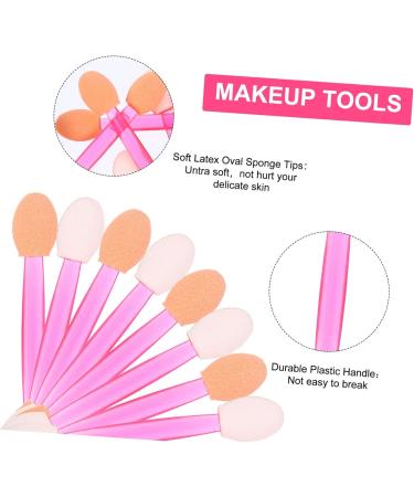 MAGICLULU 80pcs Brush Makeup Sponges Eyeshadow Disposable Cosmetic Sponge Head Heads Dual Shadow - Buy Online on GoSupps.com
