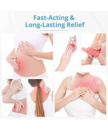 Cold Therapy Gel for Sprains & Muscle Pain Relief - Soothing Menthol Cream for Instant Arthritis & Restless Legs Relief | 8 oz - Buy Online on GoSupps.com