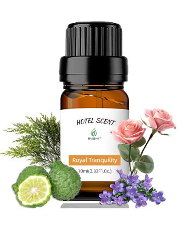 Royal Tranquility Hotel Diffuser Oil Inspired by Ritz-Carlton Hotels-Hotel Collection-10ML Pure Essential Oil with Lemon Jasmine and Amber for Diffuser
