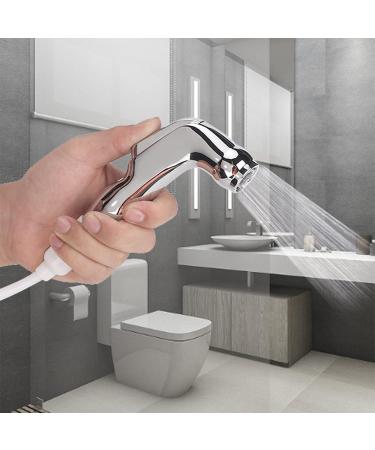 ABS Hand-Held Toilet Bidet Shower Head | G1/2 inch BSP | PU Spring Tube - International Shipping Available - Buy Online on GoSupps.com