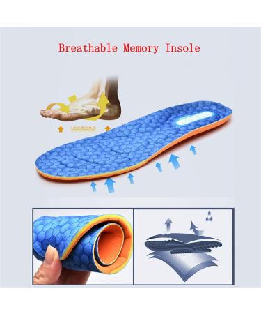 MisFun Diabetic Shoes Unisex Velcro Sneakers | Breathable & Comfortable | Ideal for Foot Fracture Recovery | Surgical Rehabilitation | Size 12.5 Dark Blue - Buy Online on GoSupps.com