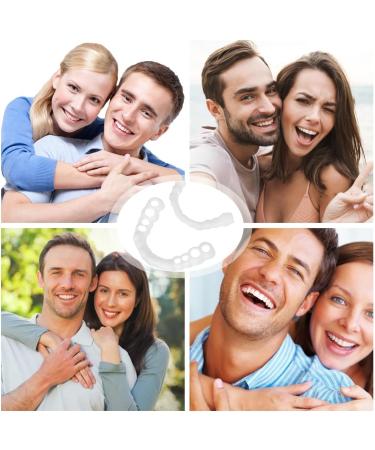 Frenzify Silica Dentures - Quick Repair for Upper & Lower Jaw | Perfect Smile Instantly - Buy Online on GoSupps.com