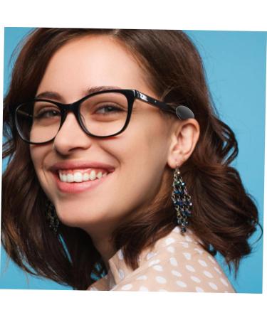 Healeeved 60 Pairs Round Glide Ring Accessories for Glasses - Slipproof Black Holders for Retro & Round Glasses - 1.4x1.4x0.6cm - International Shipping Available - Buy Online on GoSupps.com