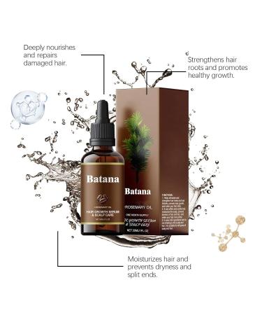 100% Organic Batana Oil for Hair Growth & Repair | Natural Hair Serum for All Hair Types | Strengthen & Reduce Hair Loss | 30ml - Buy Online on GoSupps.com