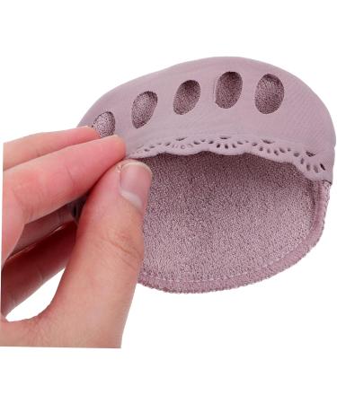 FRCOLOR 9 Pairs Lace Five Toe Socks Non Skid Socks Yoga Socks Foot Pads for Heels Ball of Foot Cushions Half Boat Socks Toe Alignment Socks Forefoot Pads High Heel Gasket Nylon Miss - Buy Online on GoSupps.com