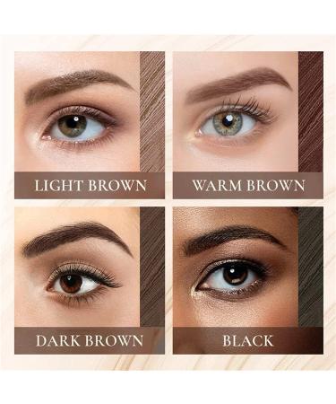 Anjoize Ziborn 4-Tip Waterproof Microblade Brow Pen in Brown - Buy Online on GoSupps.com