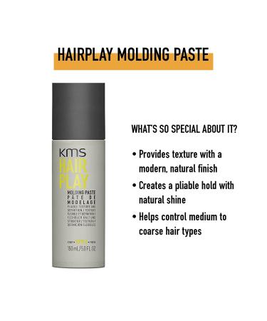 KMS Hairplay Molding Paste 5oz - Strong Hold Styling Paste - Buy Online on GoSupps.com