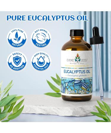 EVOKE OCCU Vetiver Essential Oil and Eucalyptus Essential Oil - 4 Fl Oz - Buy Online on GoSupps.com